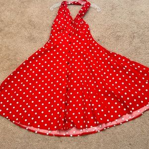 Handmade halter dress